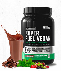 Load image into Gallery viewer, Superfuel Vegan Protein (Chocolate) FMP BUNDLE